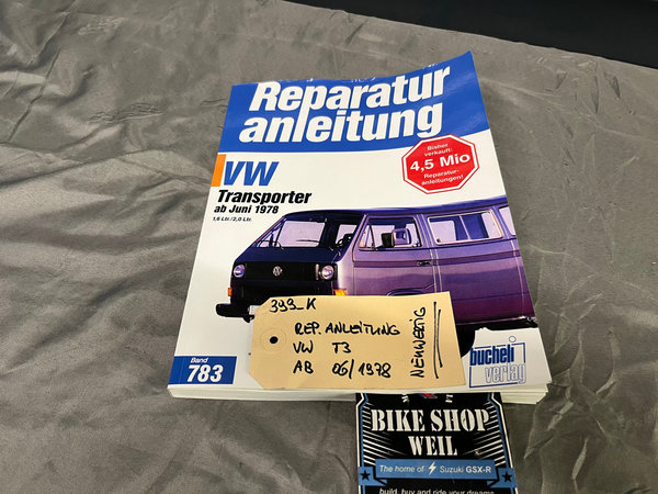 399_K Reparaturanleitung Volkswagen Transporter T 3 VW T3 repair manual